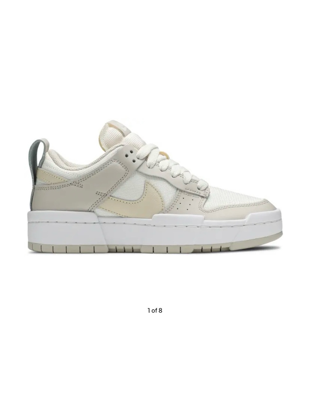 Womens Nike Dunk Low Disrupt 'Sail' SZ 8.5